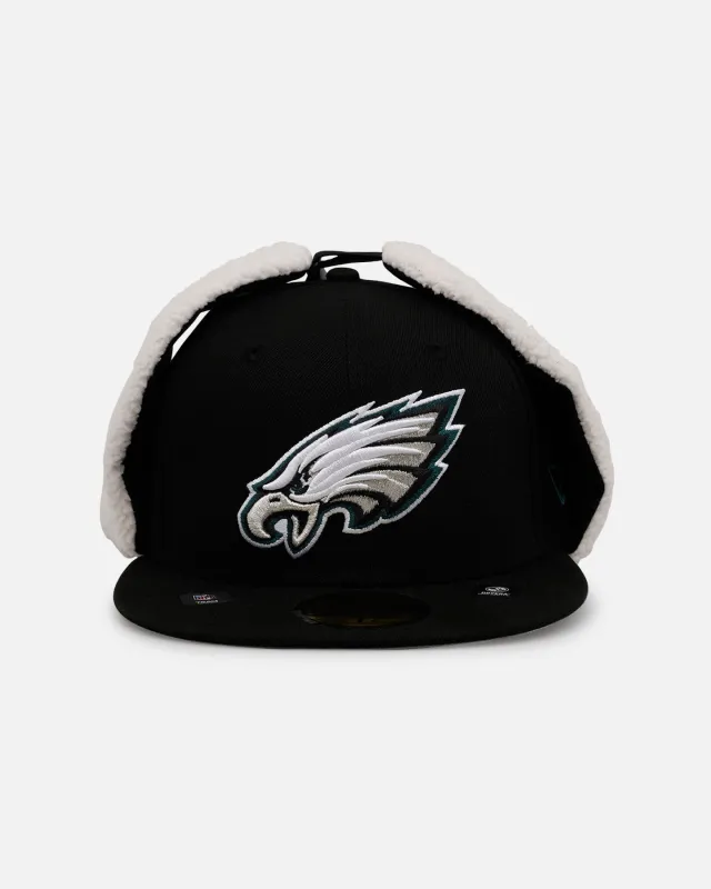 New Era Philadelphia Eagles 'Classic Dog Ear' 59FITY Dog Ear Fitted Official Team Color sold by Culture Kings