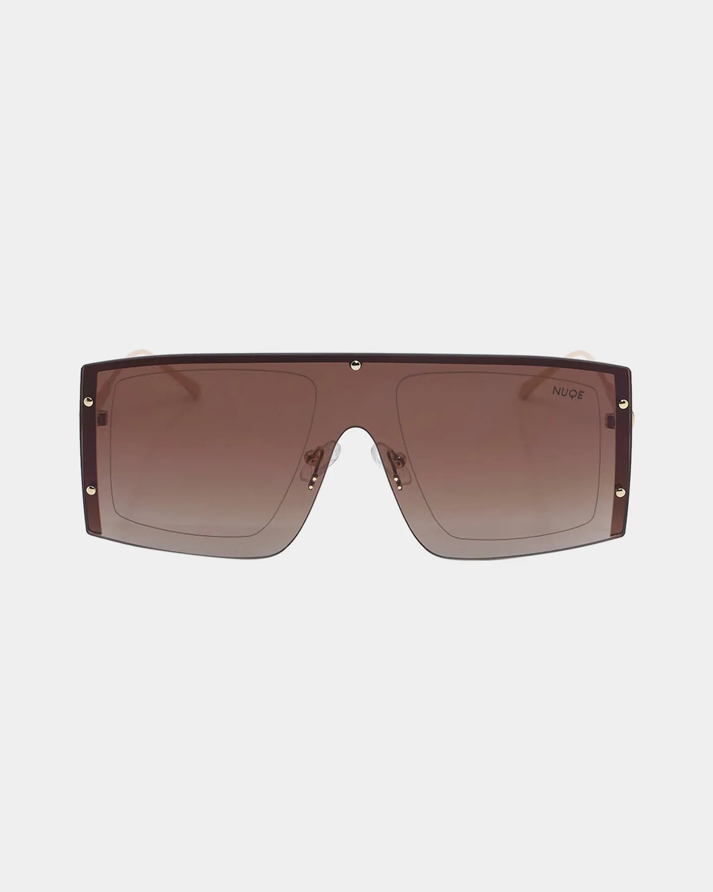 NUQE As IF Sunglasses Brown/Gold sold by Culture Kings product image thumbnail 5