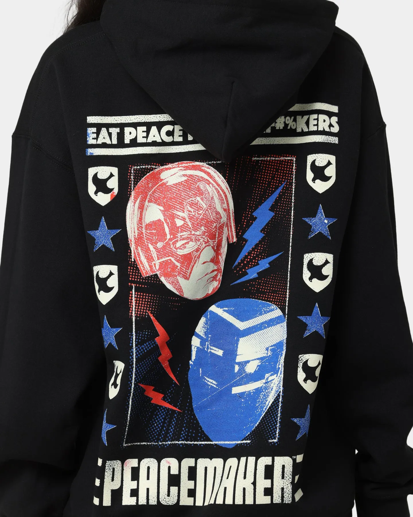 Goat Crew X Peacemaker Eat Peace MF Hoodie Black sold by Culture Kings product image thumbnail 5