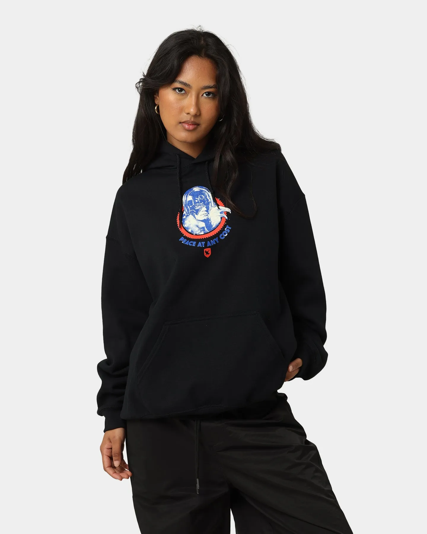 Goat Crew X Peacemaker Eat Peace MF Hoodie Black sold by Culture Kings product image thumbnail 2