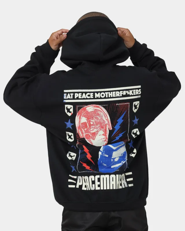 Goat Crew X Peacemaker Eat Peace MF Hoodie Black sold by Culture Kings