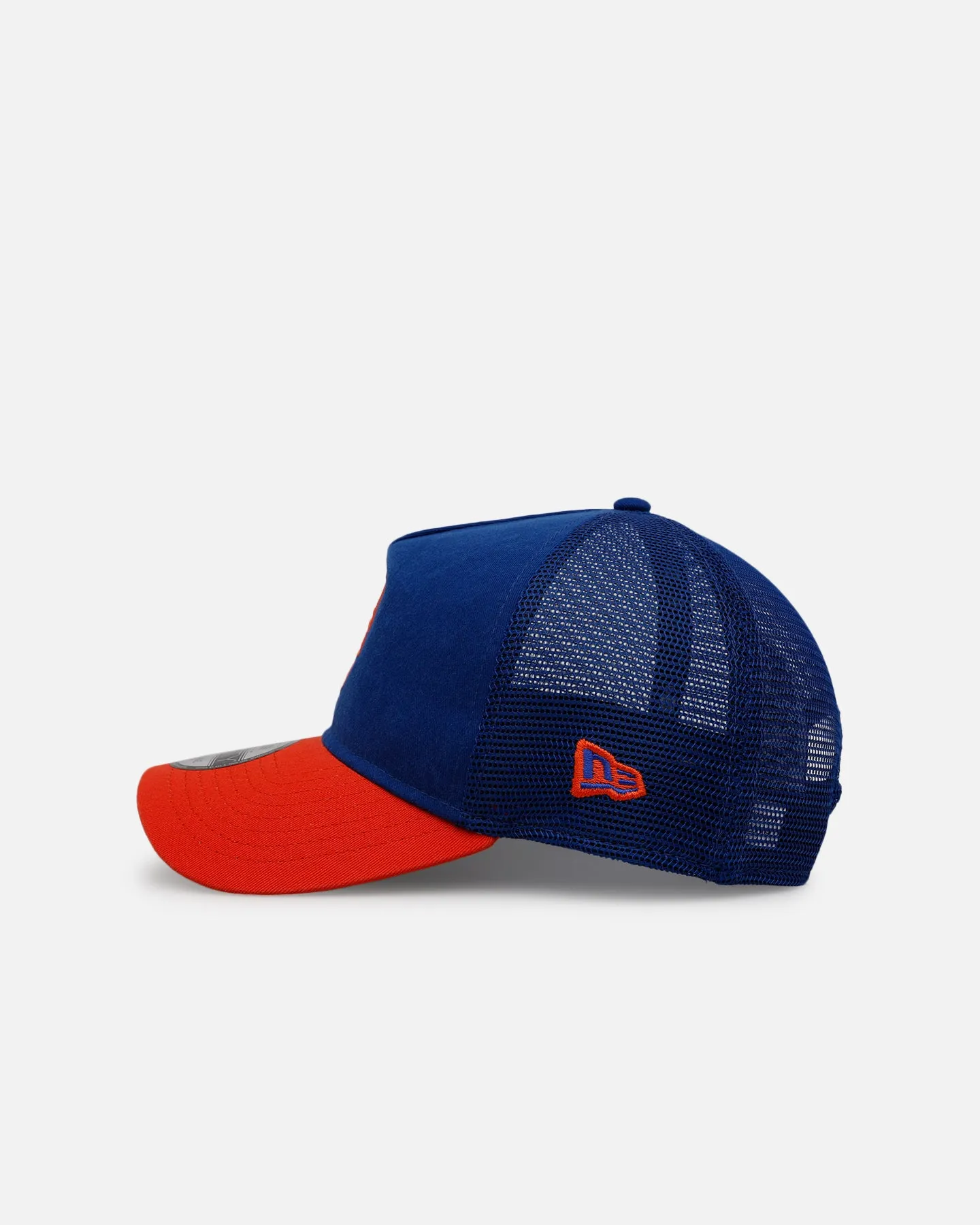 New Era New York Mets 'Washed Truckers' 9FORTY A-Frame Trucker Snapback Official Team Color sold by Culture Kings product image thumbnail 4
