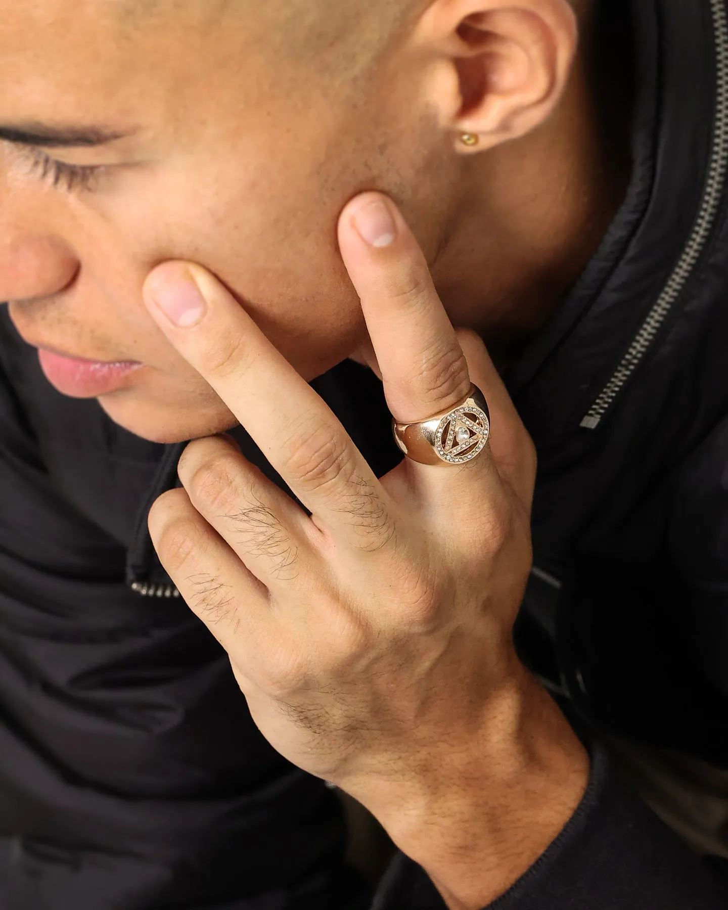 Wild For The Weekend Conspiracy Ring (Large) Gold sold by Culture Kings product image thumbnail 3