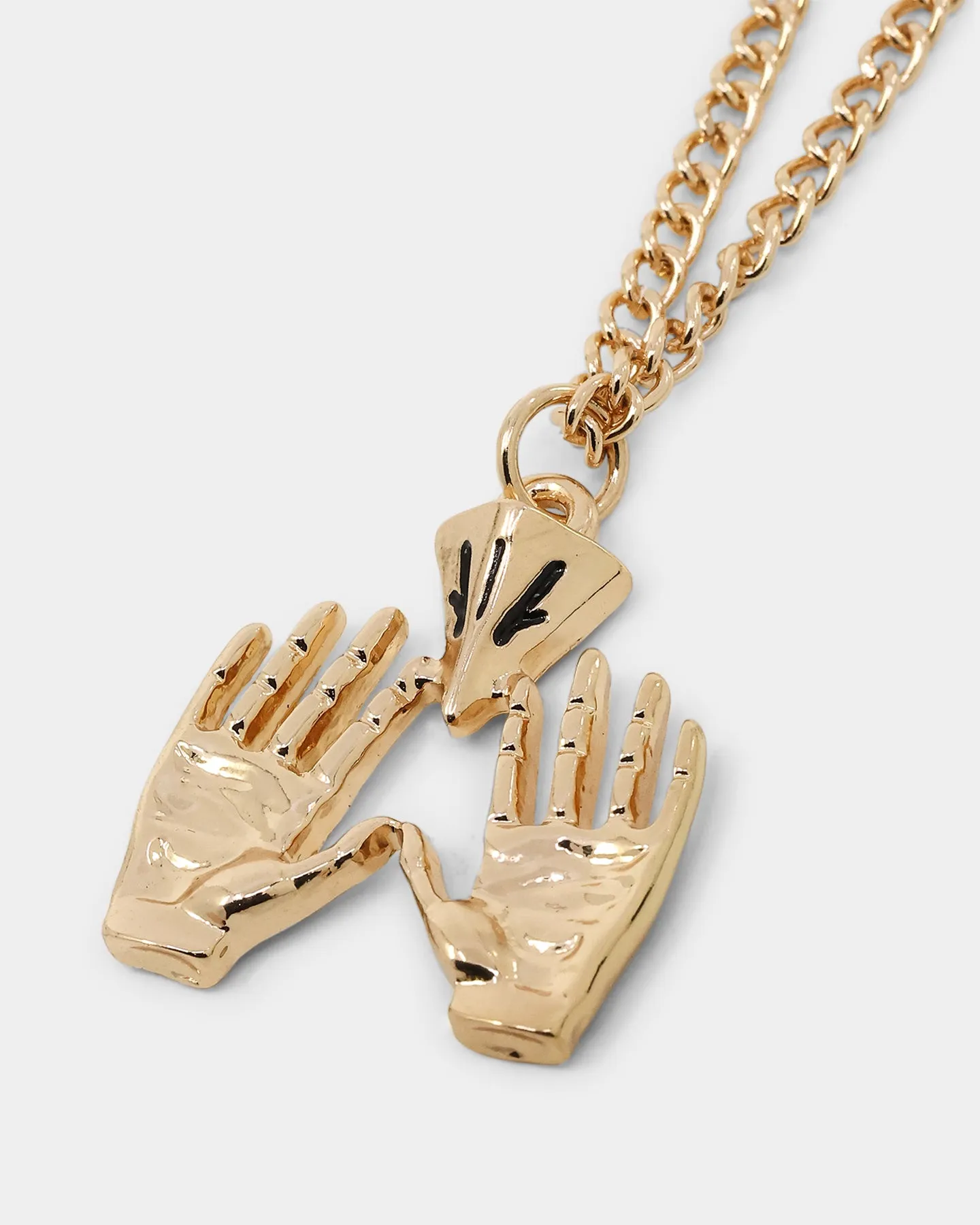 Wild For The Weekend All Hands Necklace Gold sold by Culture Kings product image thumbnail 4