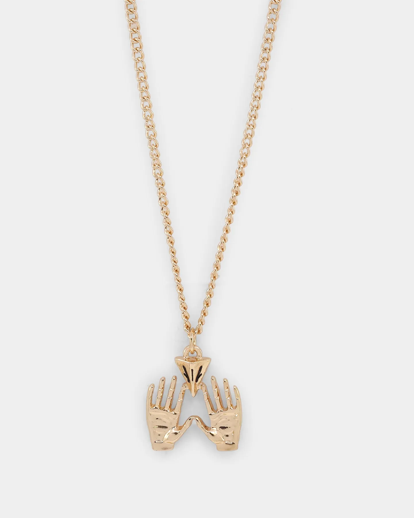 Wild For The Weekend All Hands Necklace Gold sold by Culture Kings product image thumbnail 2