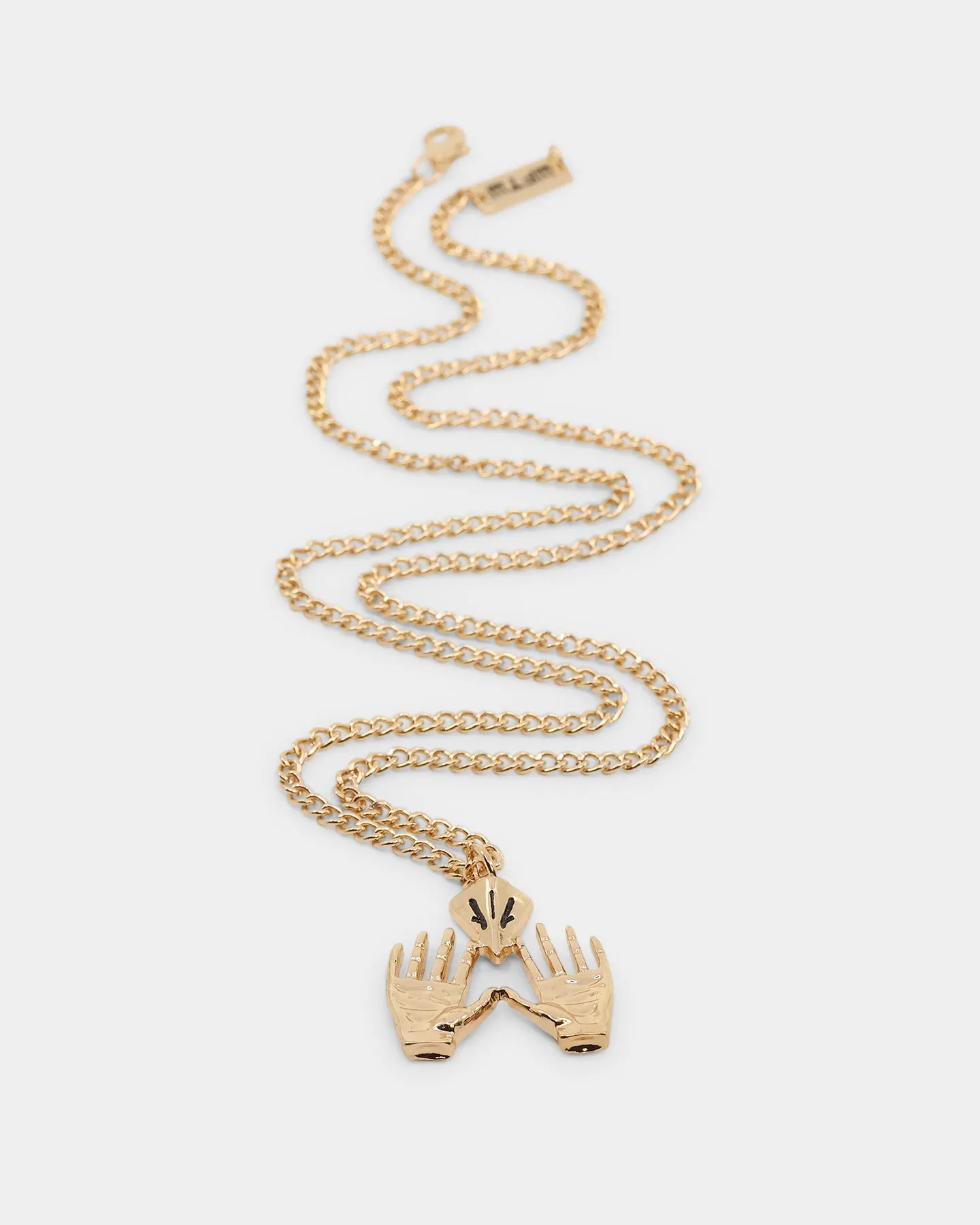 Wild For The Weekend All Hands Necklace Gold sold by Culture Kings product image thumbnail 5