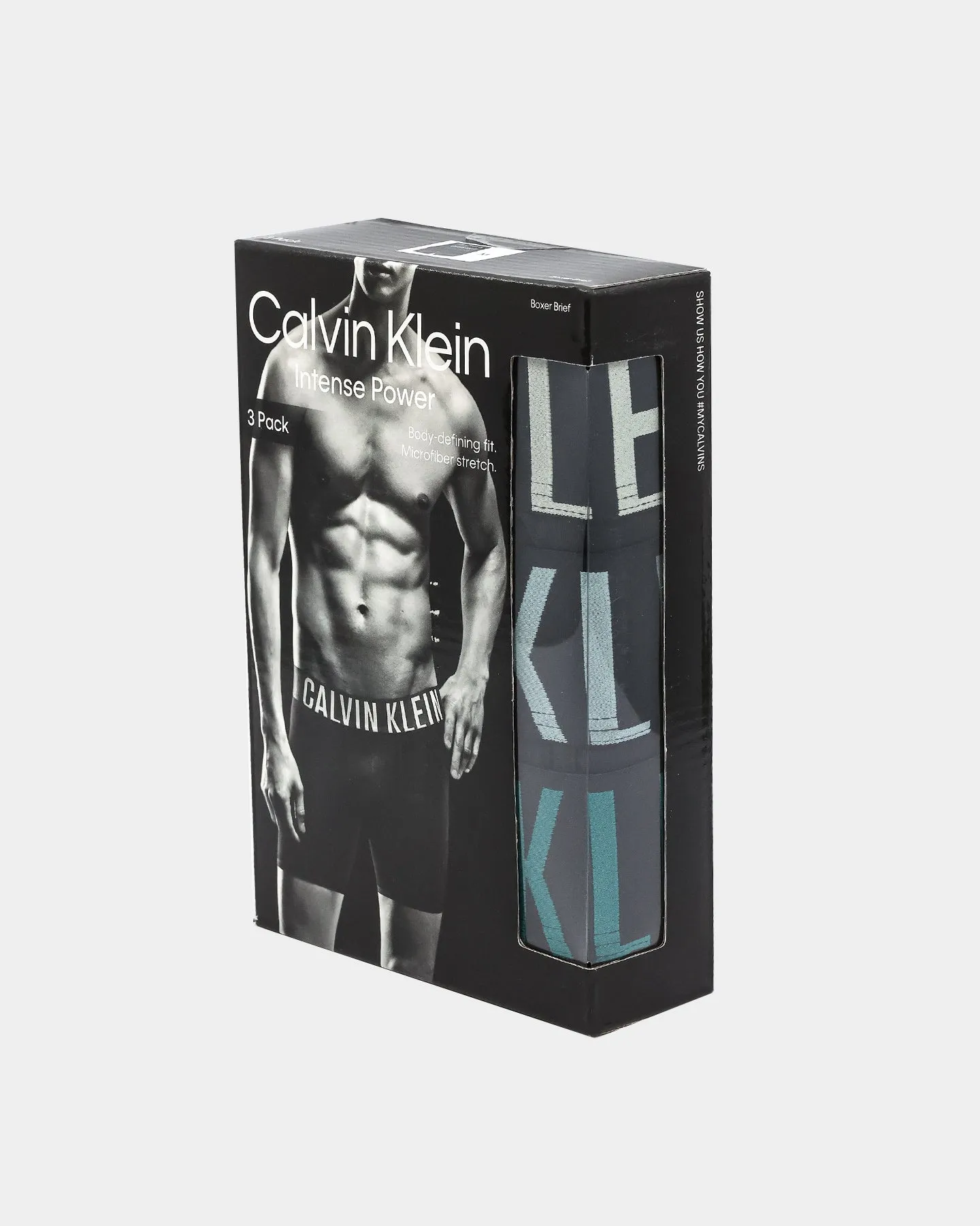 Calvin Klein Boxer Brief 3 Pack Multi sold by Culture Kings product image thumbnail 5