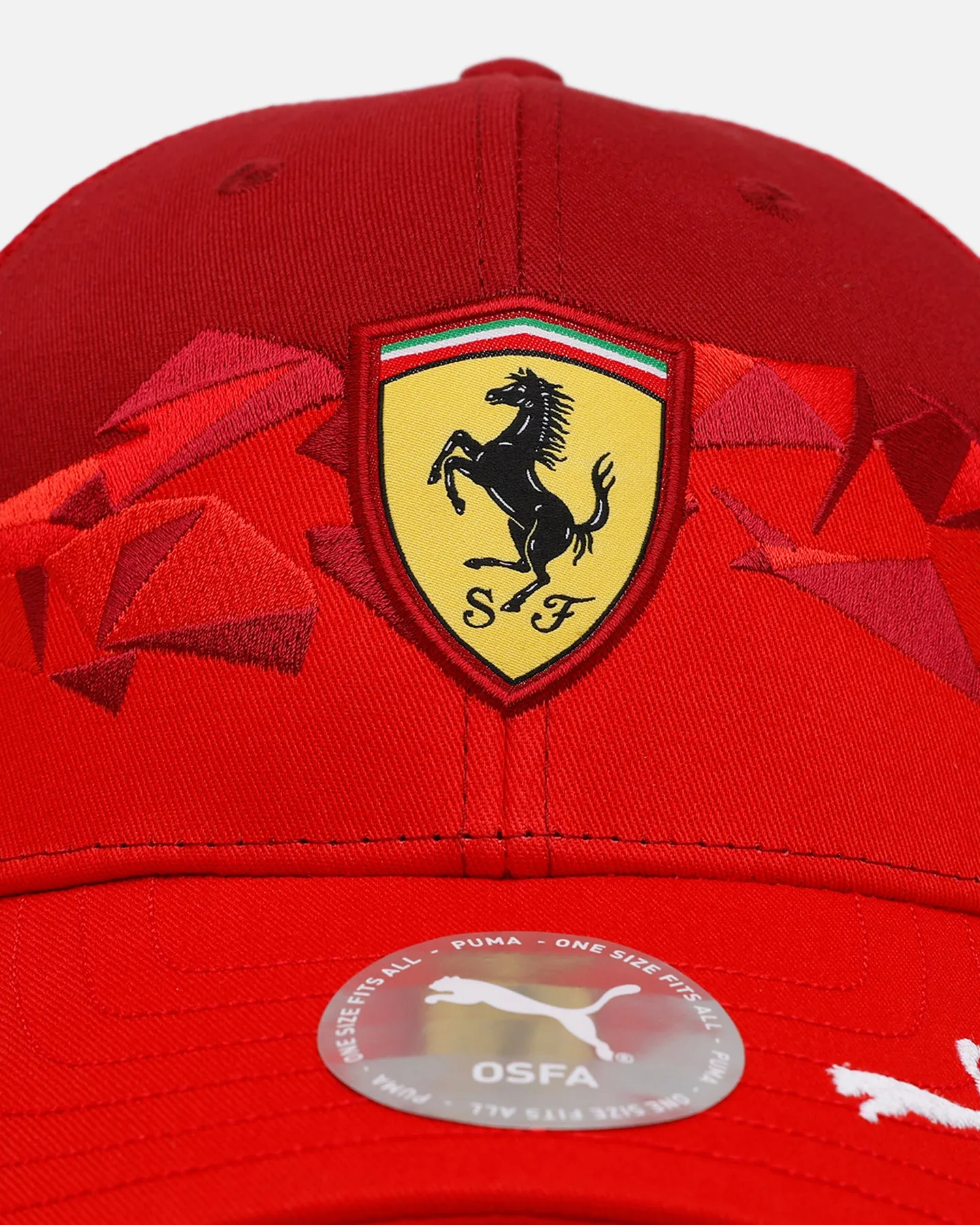 Puma X Scuderia Ferrari HP 20 Years of Red Trucker Snapback Red sold by Culture Kings product image thumbnail 5