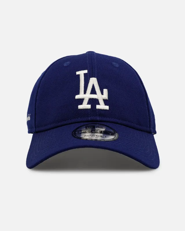 New Era Los Angeles Dodgers 'Fear Of God X MLB' 9FORTY Strapback Dark Royal sold by Culture Kings