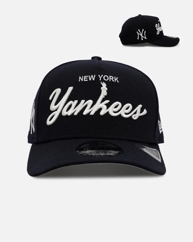 New Era New York Yankees 'Local Play' 9FIFTY A-Frame Snapback Official Team Color sold by Culture Kings