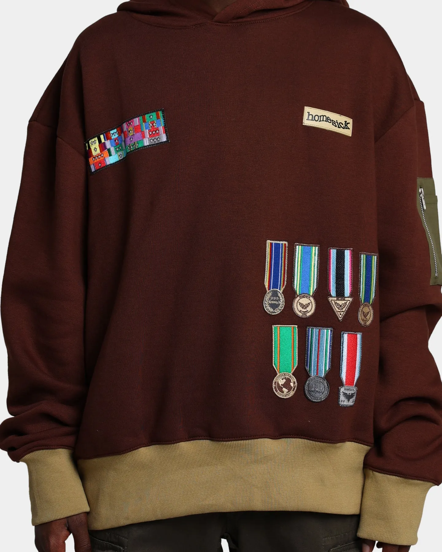 Homesick Honor Hoodie Brown sold by Culture Kings product image thumbnail 3