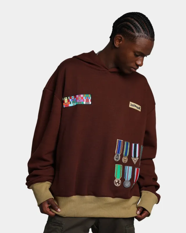 Homesick Honor Hoodie Brown sold by Culture Kings