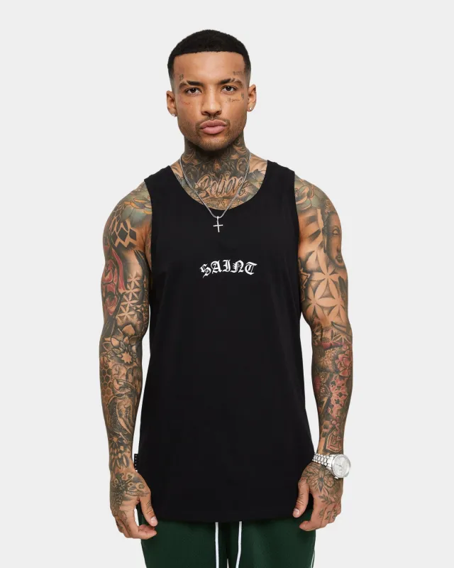 Saint Morta Day Of The Dead Singlet Black/White sold by Culture Kings