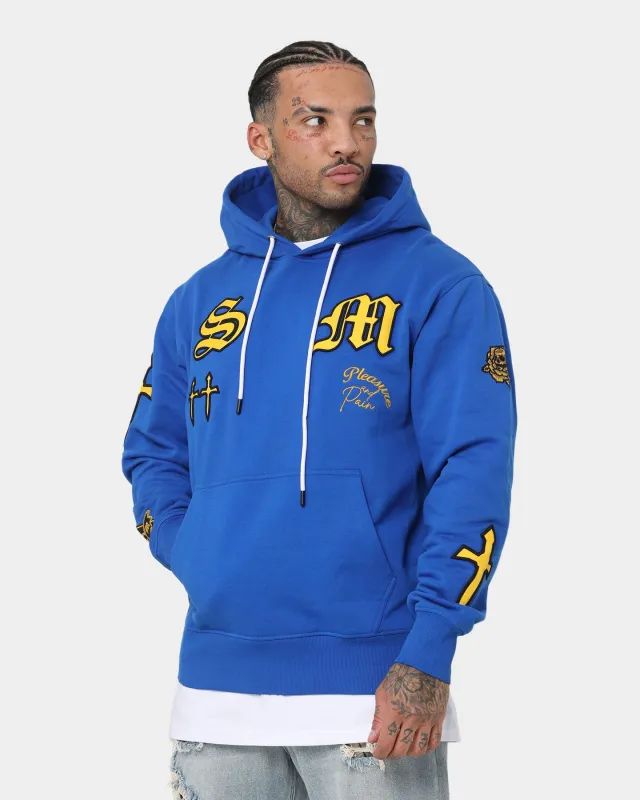 Saint Morta Graveyard Hoodie Royal/Black/Gold sold by Culture Kings