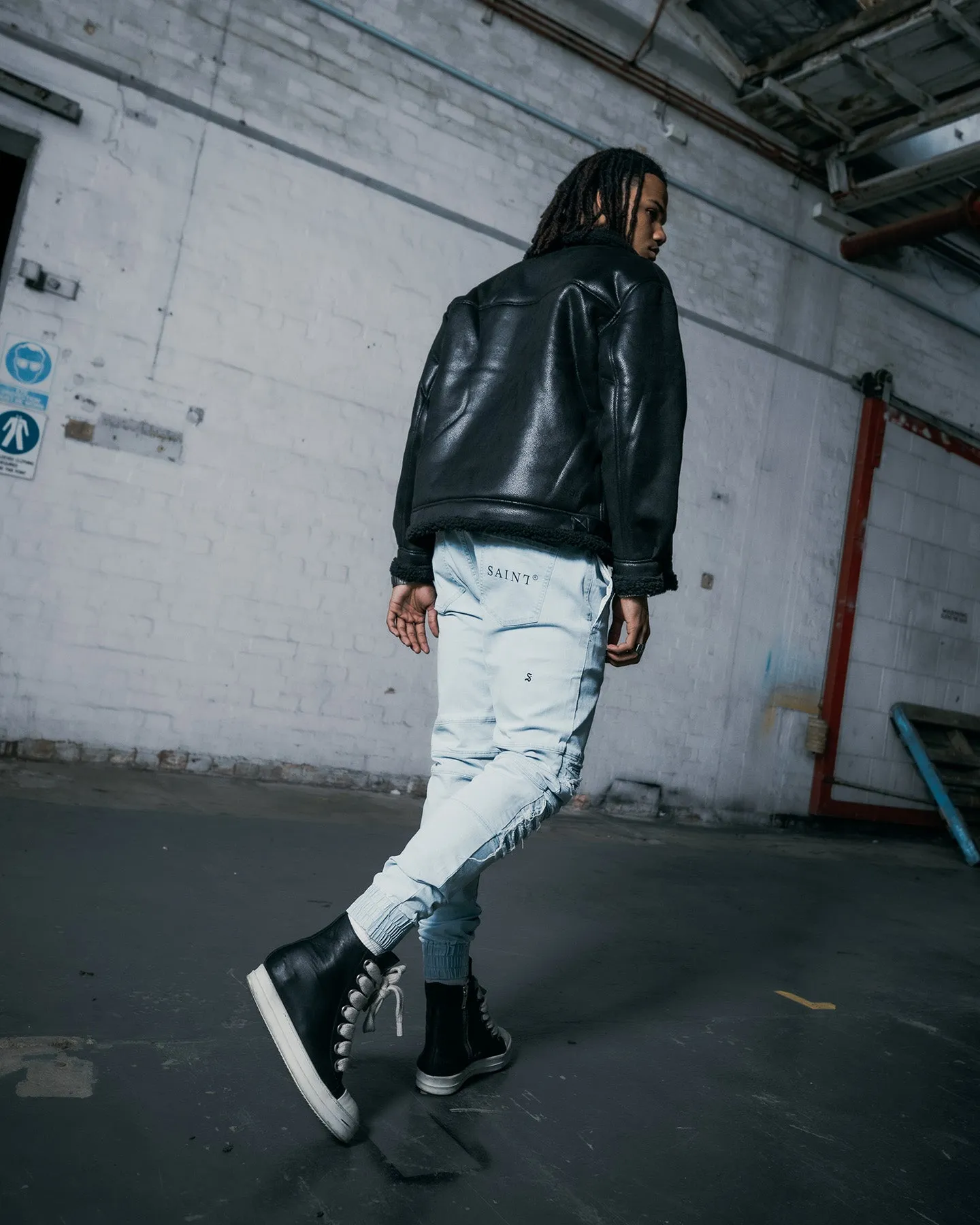 Saint Morta Abolished Joggers Light Blue sold by Culture Kings product image thumbnail 2