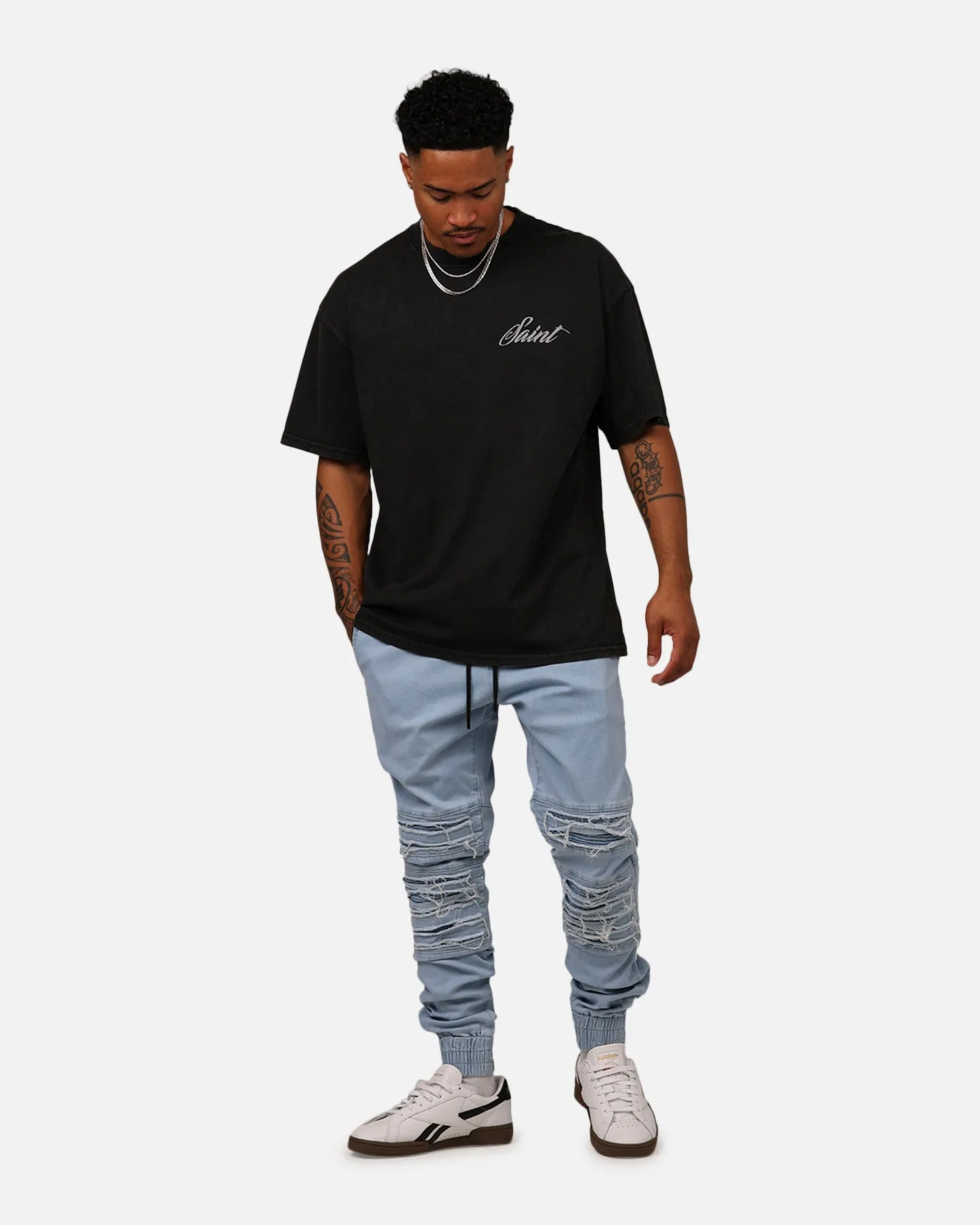 Saint Morta Abolished Joggers Light Blue sold by Culture Kings product image thumbnail 4