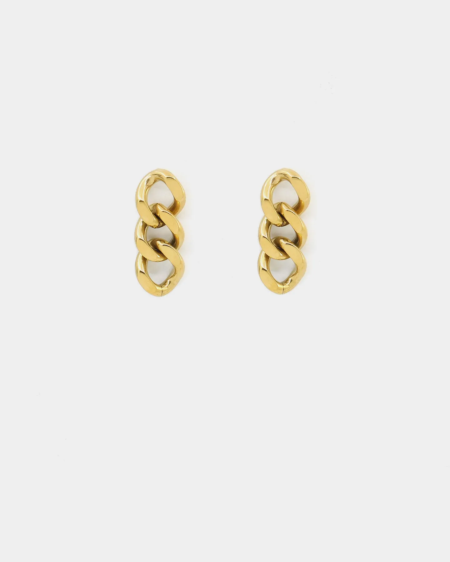 Raising Hell Miami Link Earrings Gold sold by Culture Kings product image thumbnail 2