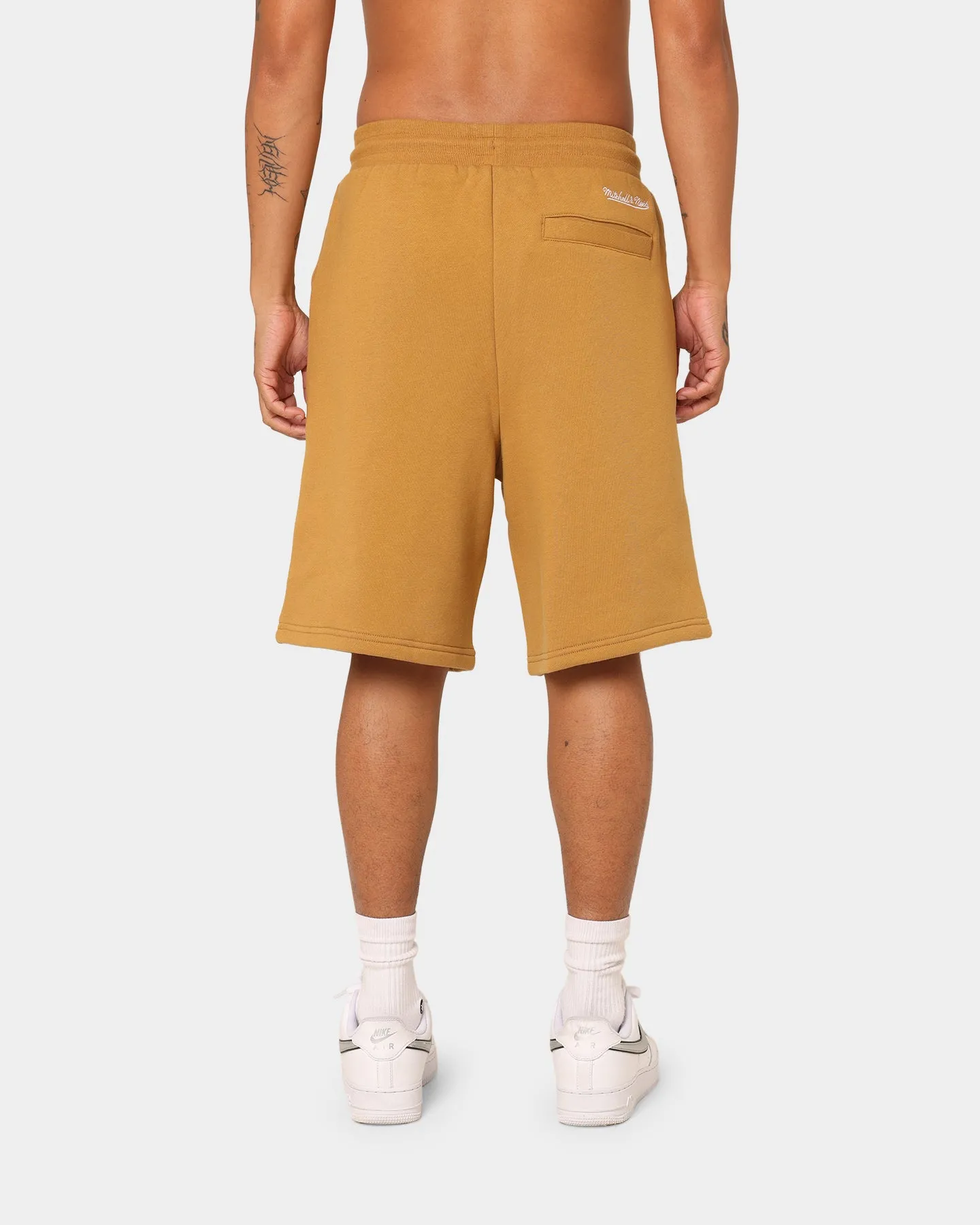 Mitchell & Ness Los Angeles Lakers 3-Peat Shorts Bone Brown sold by Culture Kings product image thumbnail 4