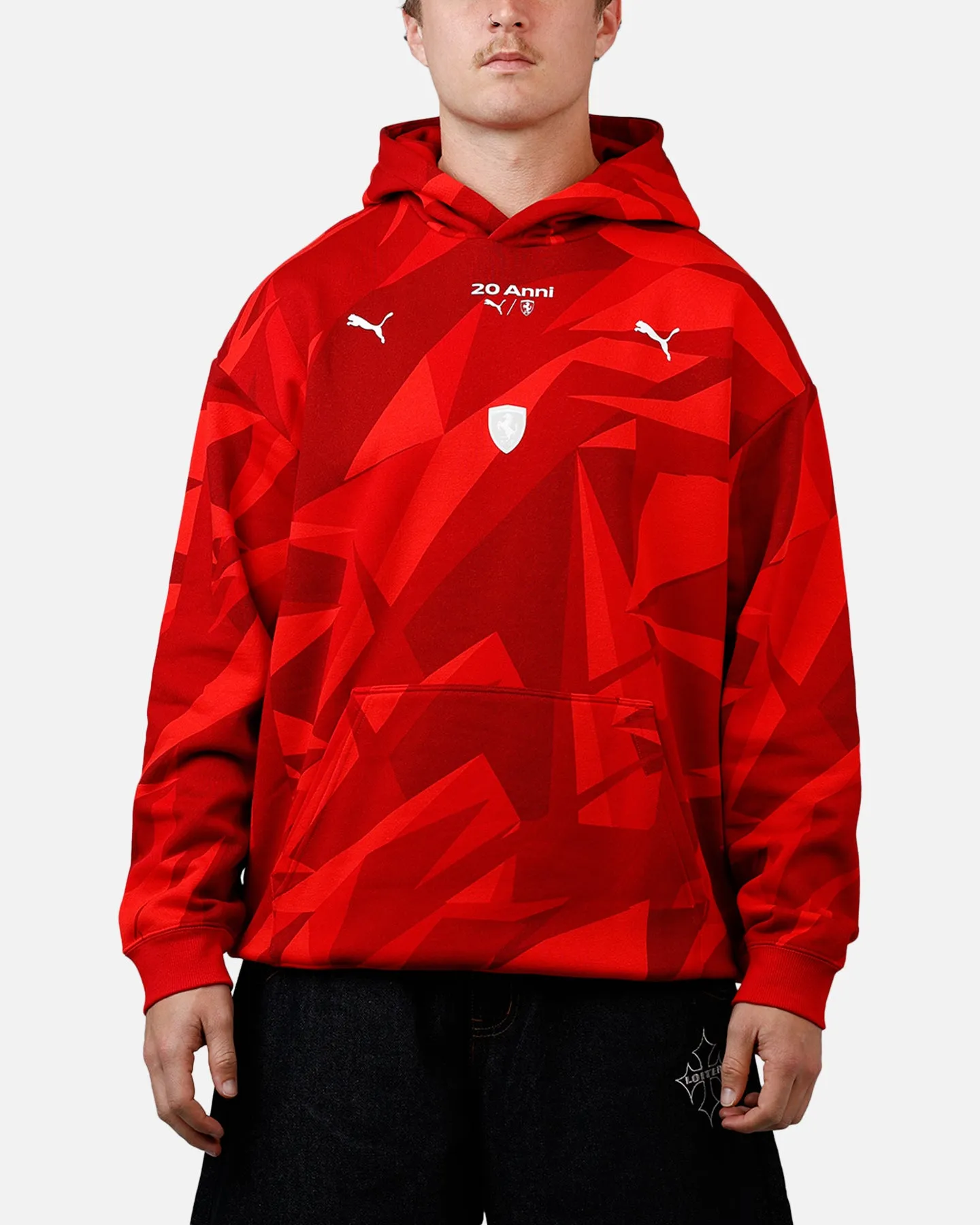 Puma X Scuderia Ferrari HP 20 Years of Red Hoodie Red sold by Culture Kings