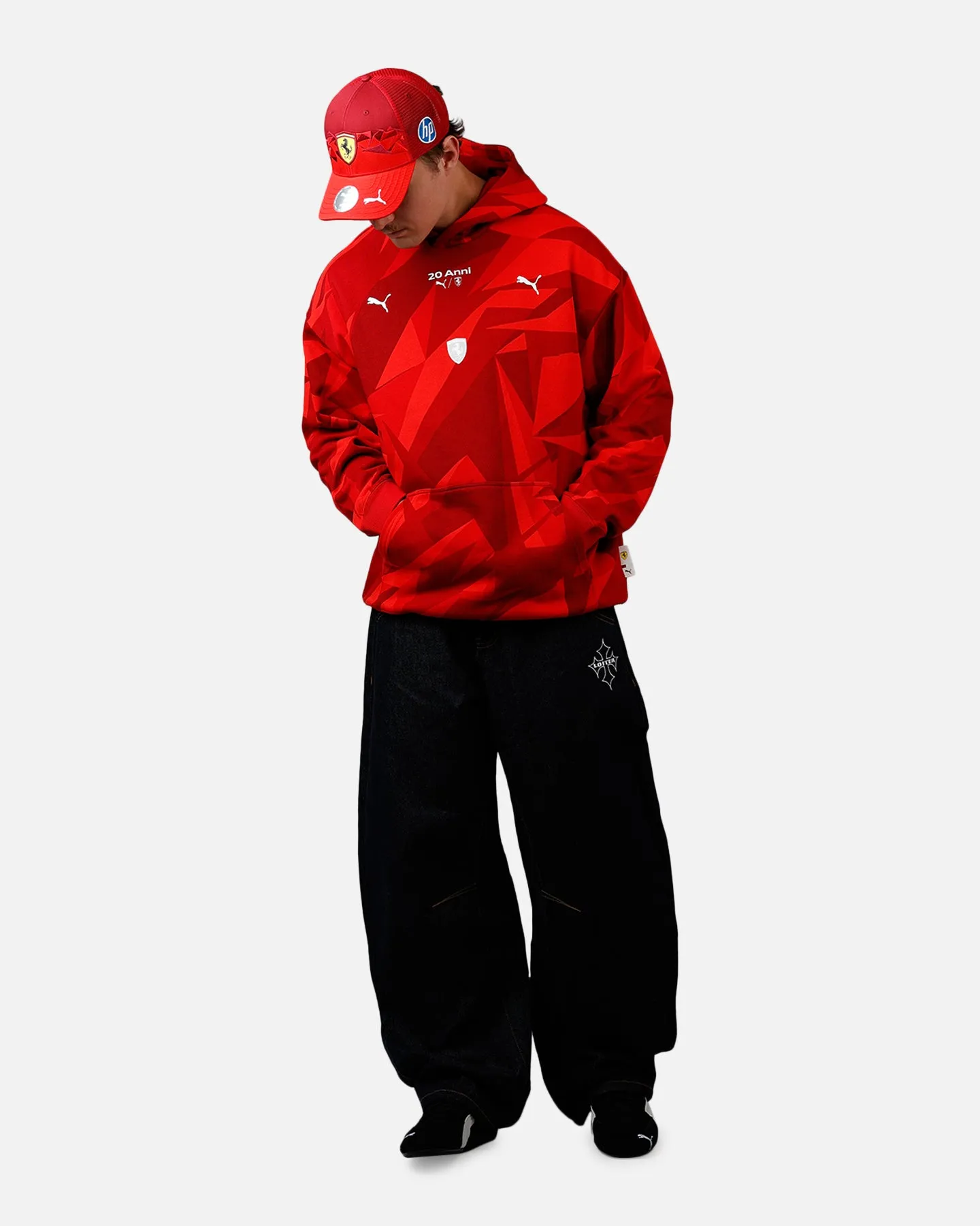 Puma X Scuderia Ferrari HP 20 Years of Red Hoodie Red sold by Culture Kings product image thumbnail 3