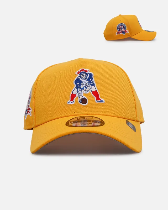 New Era New England Patriots 'Sunshine' 9FORTY A-Frame Snapback Canary sold by Culture Kings