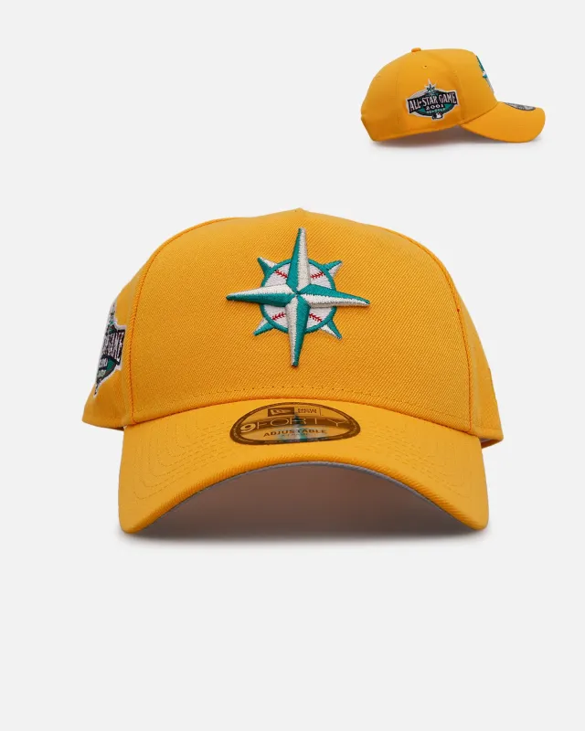 New Era Seattle Mariners 'Sunshine' 9FORTY A-Frame Snapback Canary sold by Culture Kings