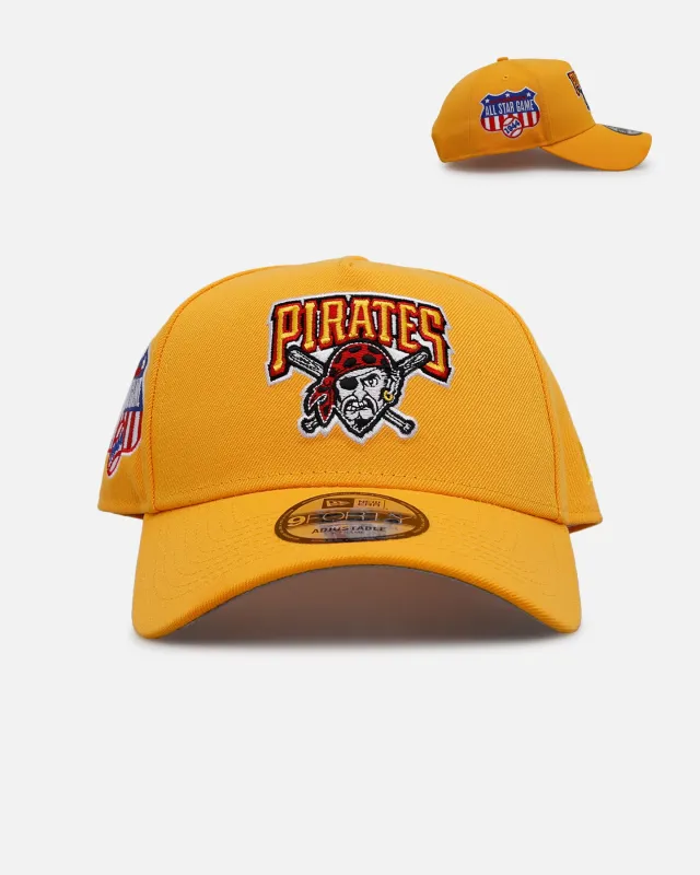 New Era Pittsburgh Pirates 'Sunshine' 9FORTY A-Frame Snapback Canary sold by Culture Kings