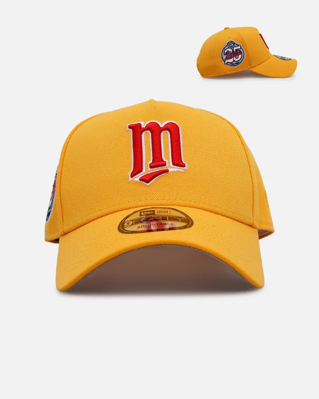 New Era Minnesota Twins 'Sunshine' 9FORTY A-Frame Snapback Canary sold by Culture Kings