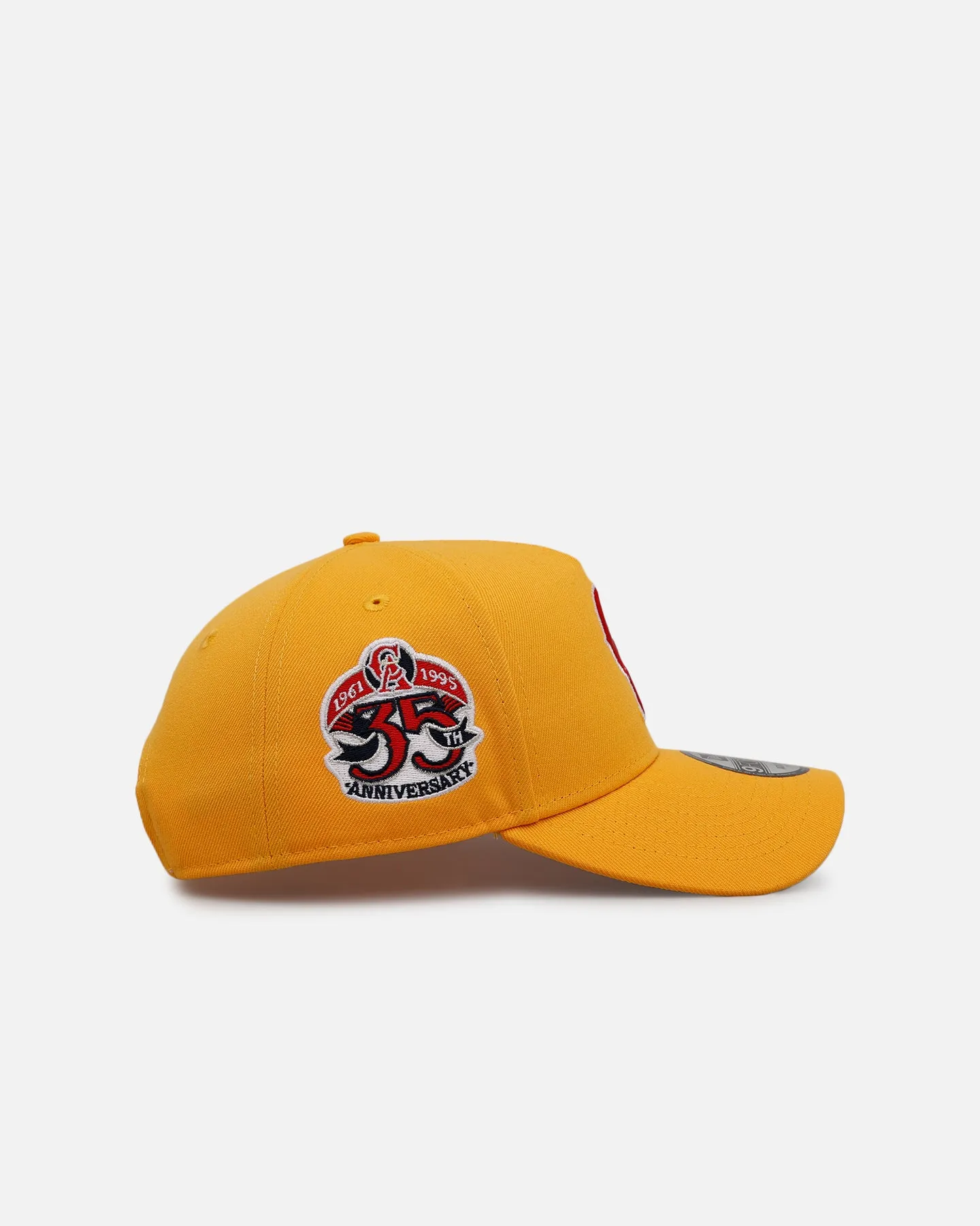 New Era California Angels 'Sunshine' 9FORTY A-Frame Snapback Canary sold by Culture Kings product image thumbnail 3