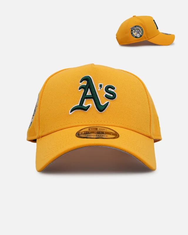 New Era Oakland Athletics 'Sunshine' 9FORTY A-Frame Snapback Canary sold by Culture Kings