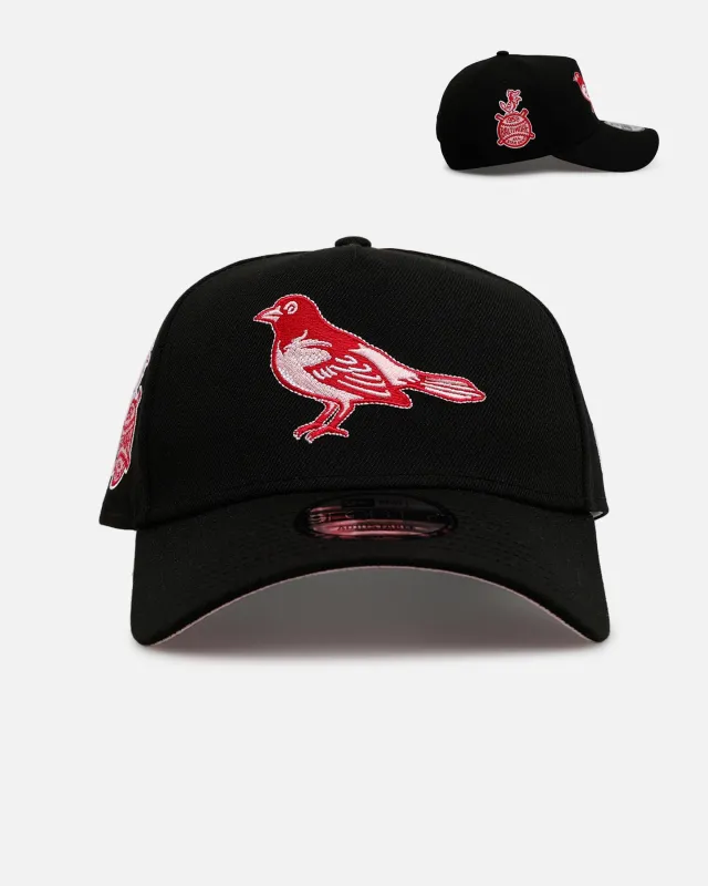 New Era Baltimore Orioles 'Black And Pink' 9FORTY A-Frame Snapback Black/Pink sold by Culture Kings