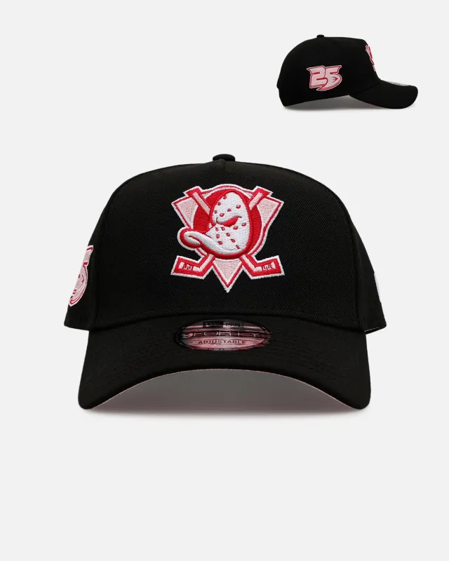 New Era Anaheim Ducks 'Black And Pink' 9FORTY A-Frame Snapback Black/Pink sold by Culture Kings
