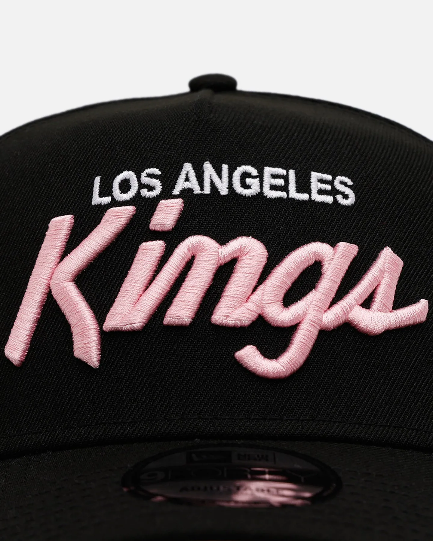 New Era Los Angeles Kings 'Black And Pink' 9FORTY A-Frame Snapback Black/Pink sold by Culture Kings product image thumbnail 5