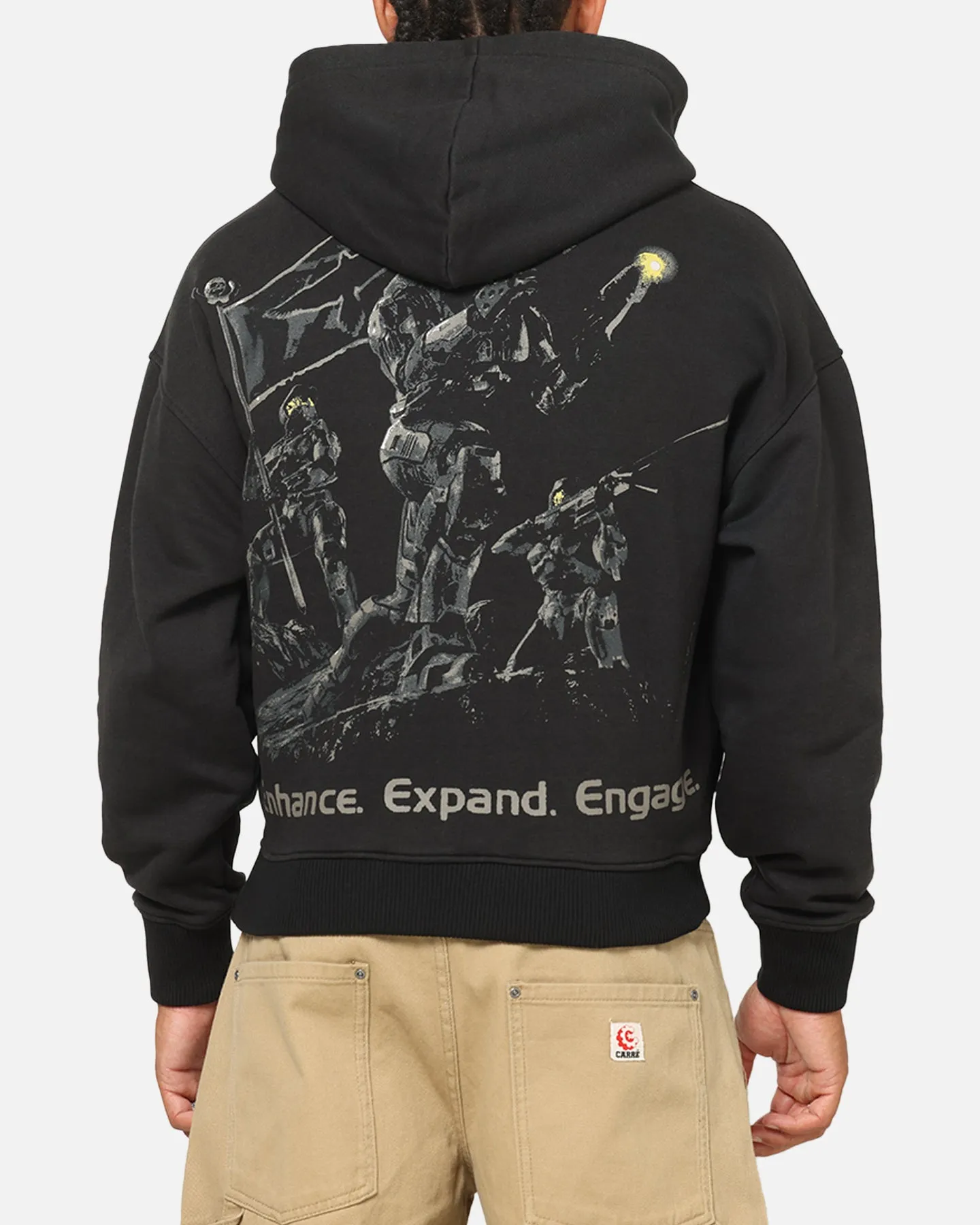 73Studio X Halo 2 Multiplayer Zip Hoodie Vintage Black sold by Culture Kings product image thumbnail 2