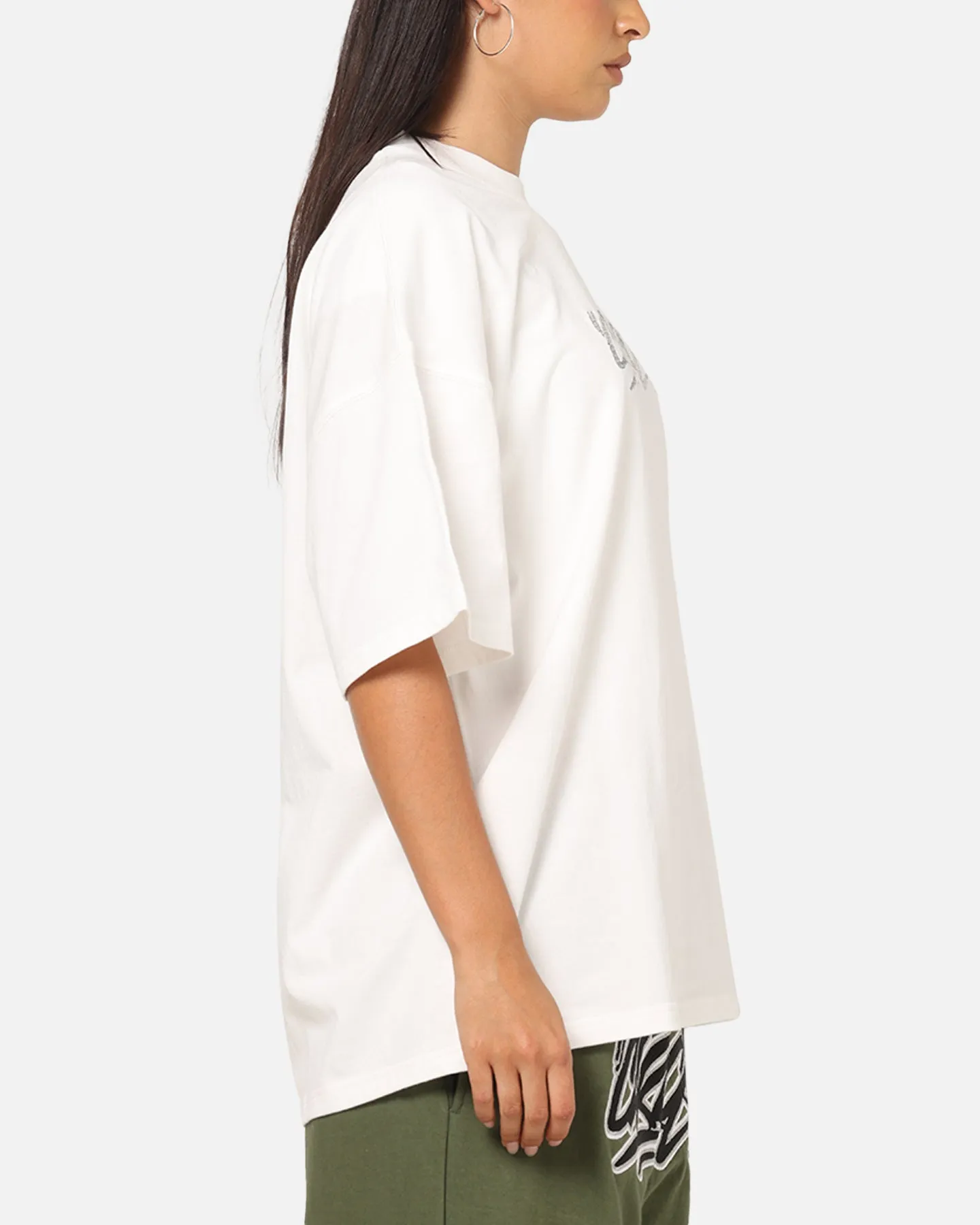 Carre Cross Stitch T-Shirt Off White sold by Culture Kings product image thumbnail 4