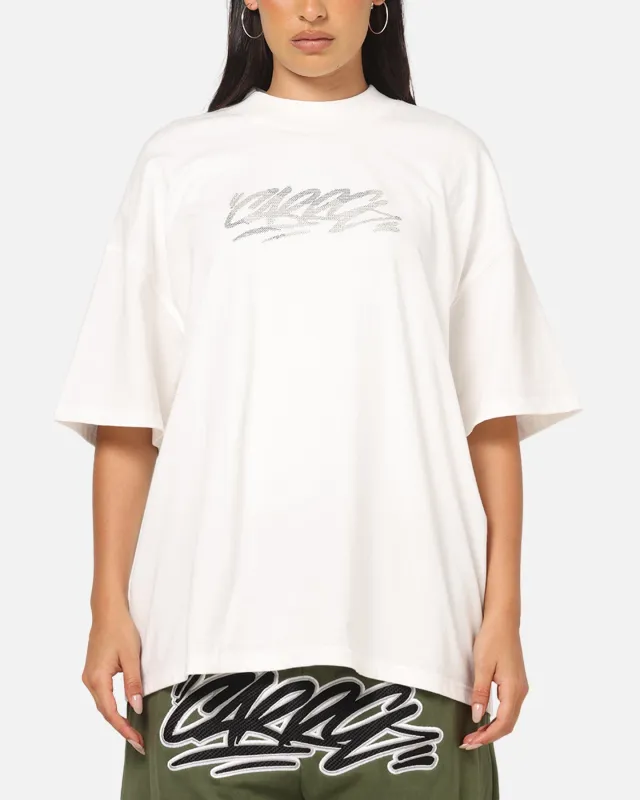 Carre Cross Stitch T-Shirt Off White sold by Culture Kings