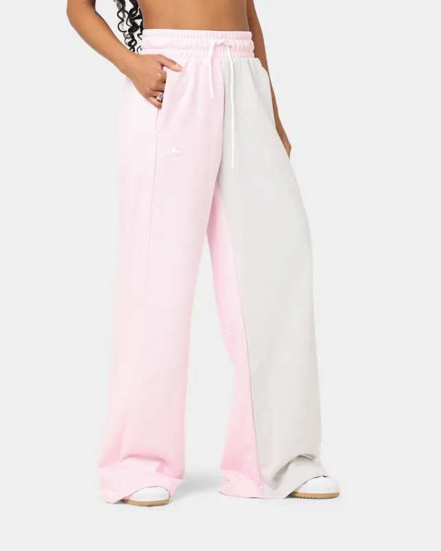 Adidas Women's Wide Leg Sweat Pants Clear Pink sold by Culture Kings