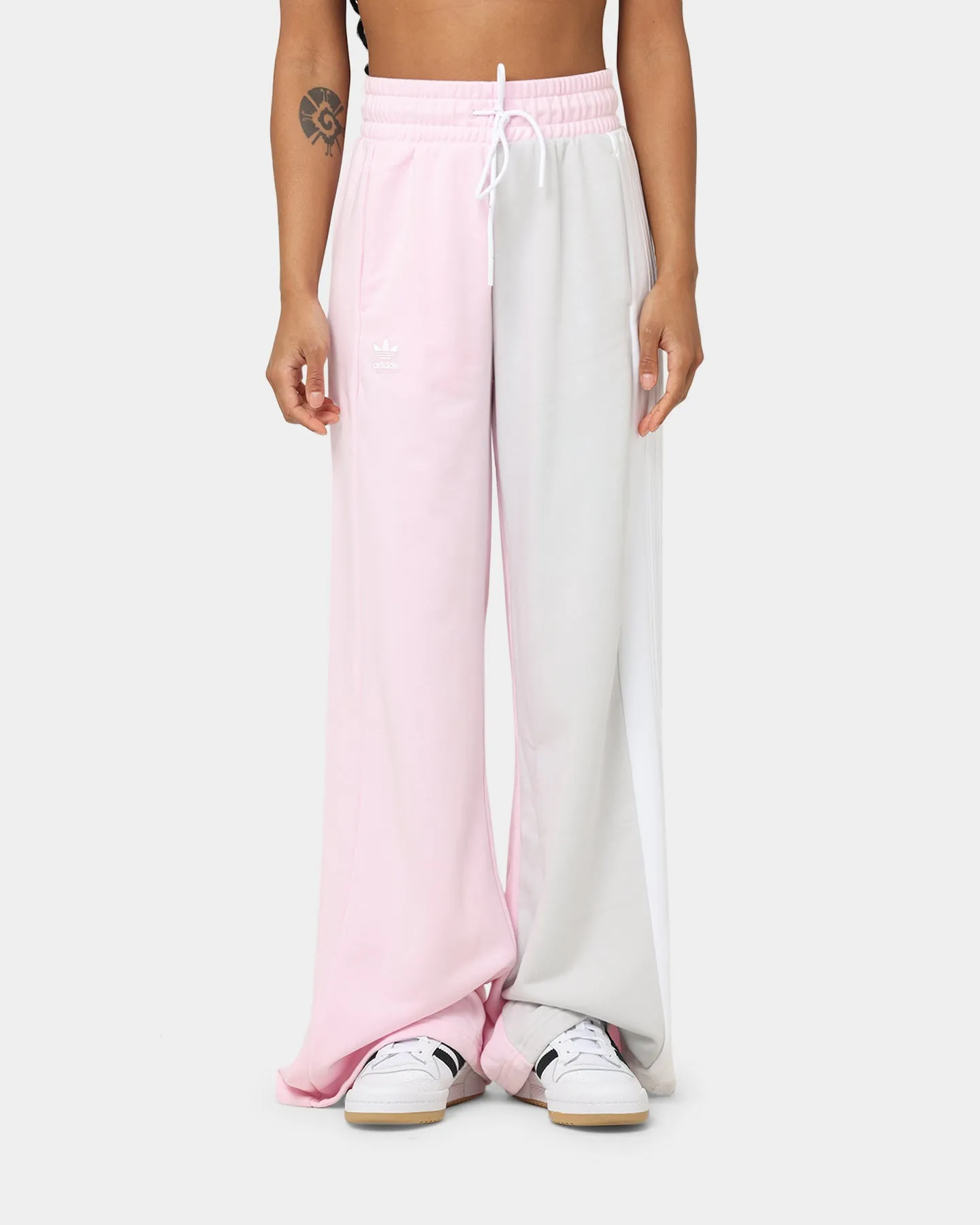 Adidas Women's Wide Leg Sweat Pants Clear Pink sold by Culture Kings product image thumbnail 4