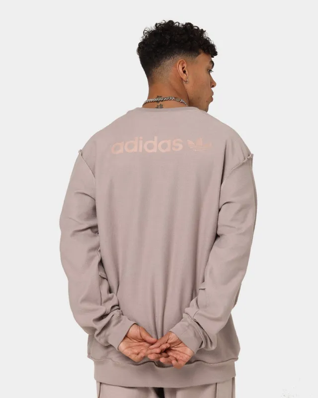 Adidas Loopback Crewneck Vapour Grey sold by Culture Kings