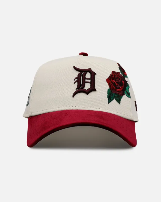 New Era Detroit Tigers 'Velvet Roses' 9FORTY A-Frame Snapback Chrome sold by Culture Kings
