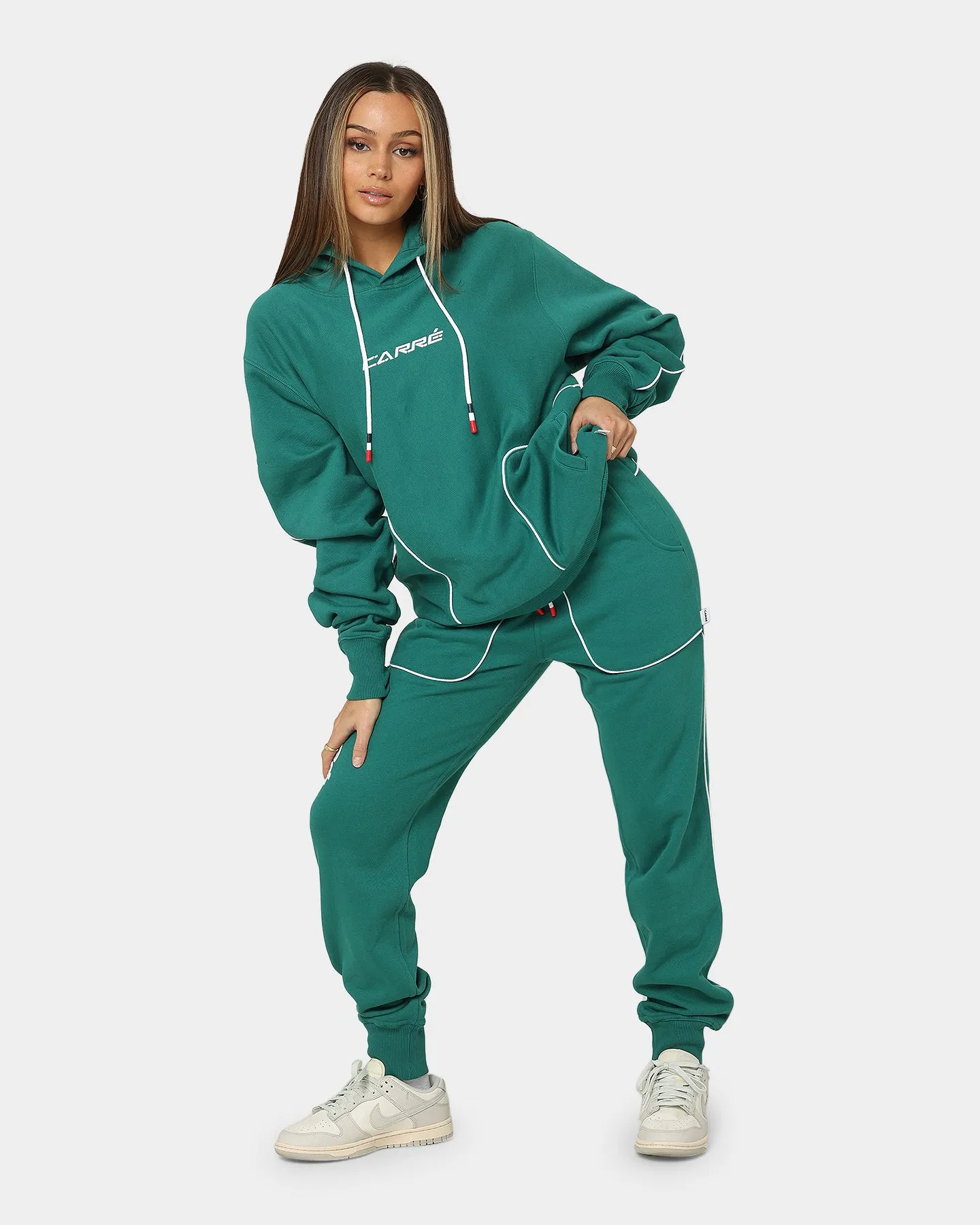 Carre Ange Hoodie Deep Teal sold by Culture Kings product image thumbnail 2