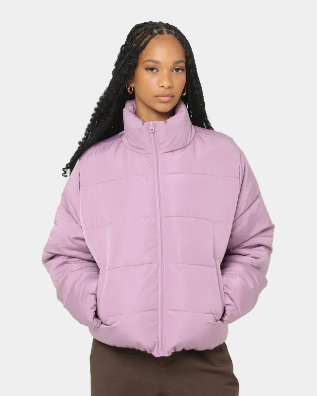 EN ES Women's Shake Up Puffa Jacket Lilac made by Culture Kings