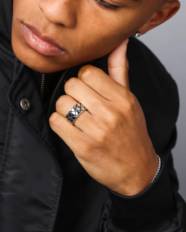 NXS Viper Ring White Gold sold by Culture Kings