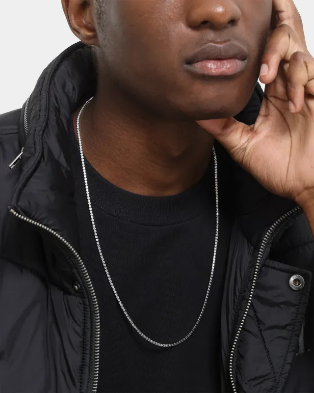 NXS 2MM Micro Tennis Necklace White Gold sold by Culture Kings