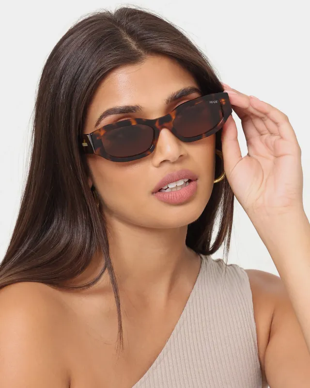 NUQE Road Runner Sunglasses Tort/Gold sold by Culture Kings