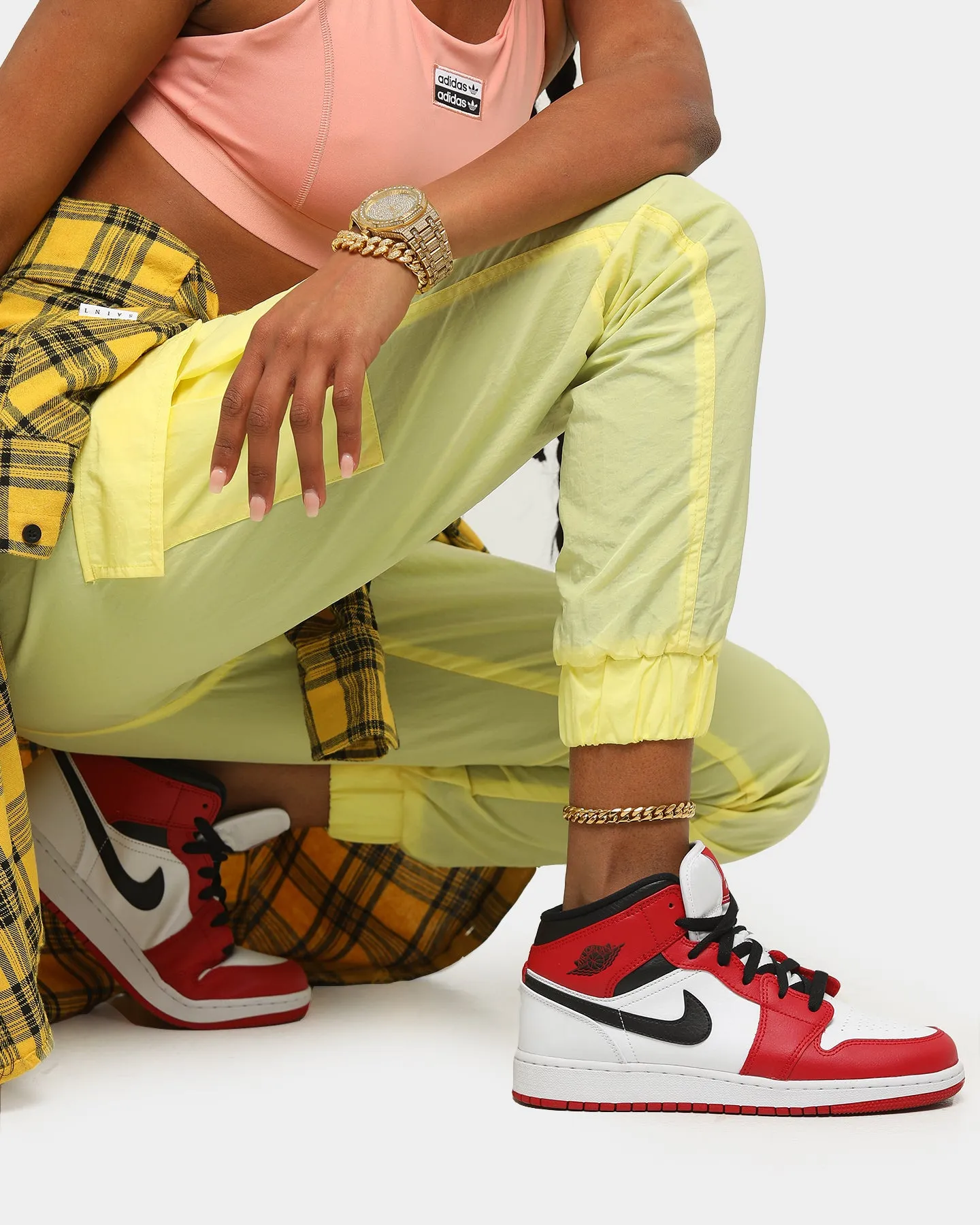 Raising Hell Women's 10mm Cuban Anklet Gold sold by Culture Kings product image thumbnail 5