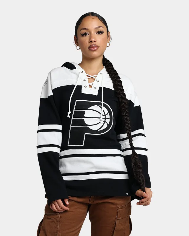47 Brand Indiana Pacers Superior Lacer Hoodie Jet Black sold by Culture Kings
