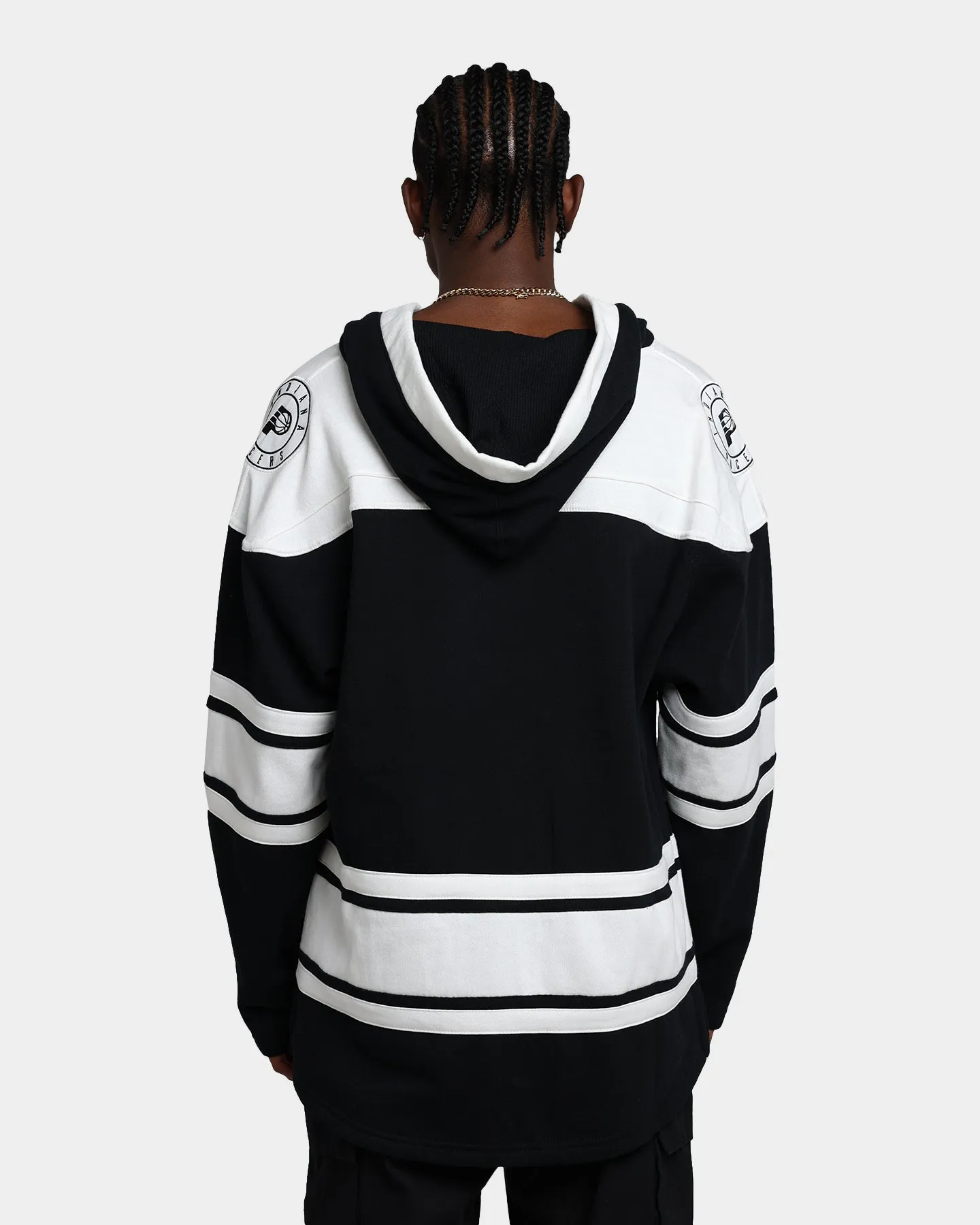 47 Brand Indiana Pacers Superior Lacer Hoodie Jet Black sold by Culture Kings product image thumbnail 4