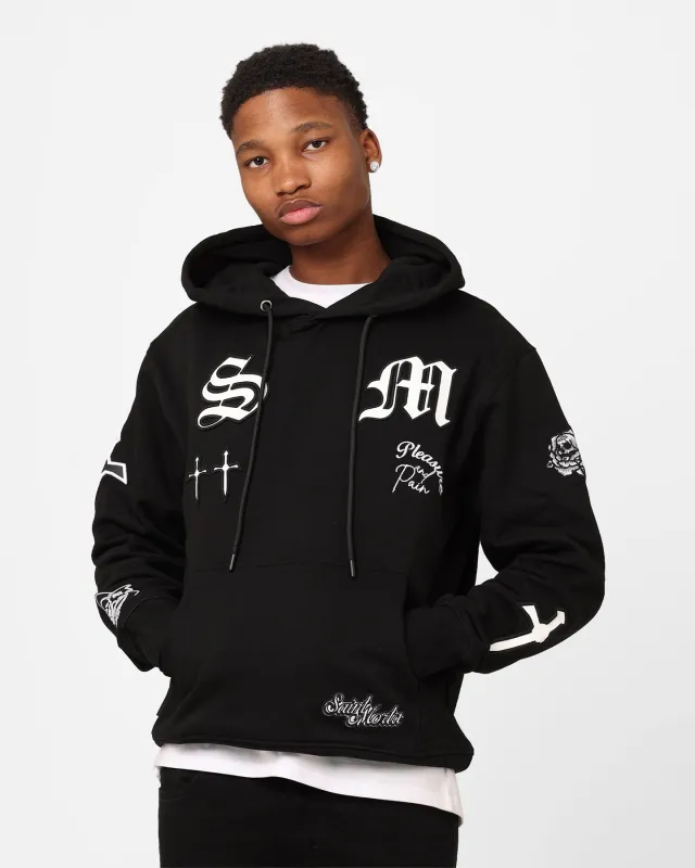 Saint Morta Graveyard Hoodie Black/White sold by Culture Kings