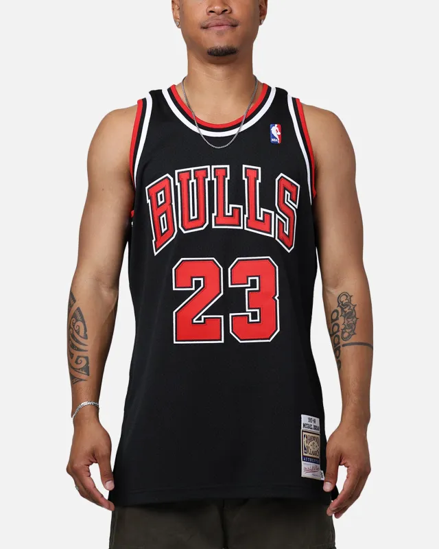 Mitchell & Ness Chicago Bulls Michael Jordan '97-'98 #23 Authentic NBA Jersey Black sold by Culture Kings